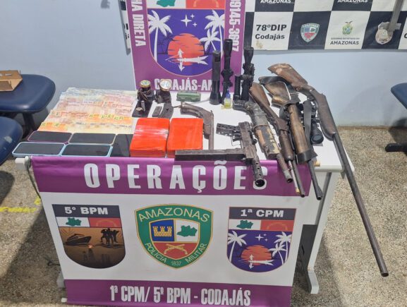 Operação Segurança Presente: Forças de Segurança apreendem armamentos de grosso calibre, …