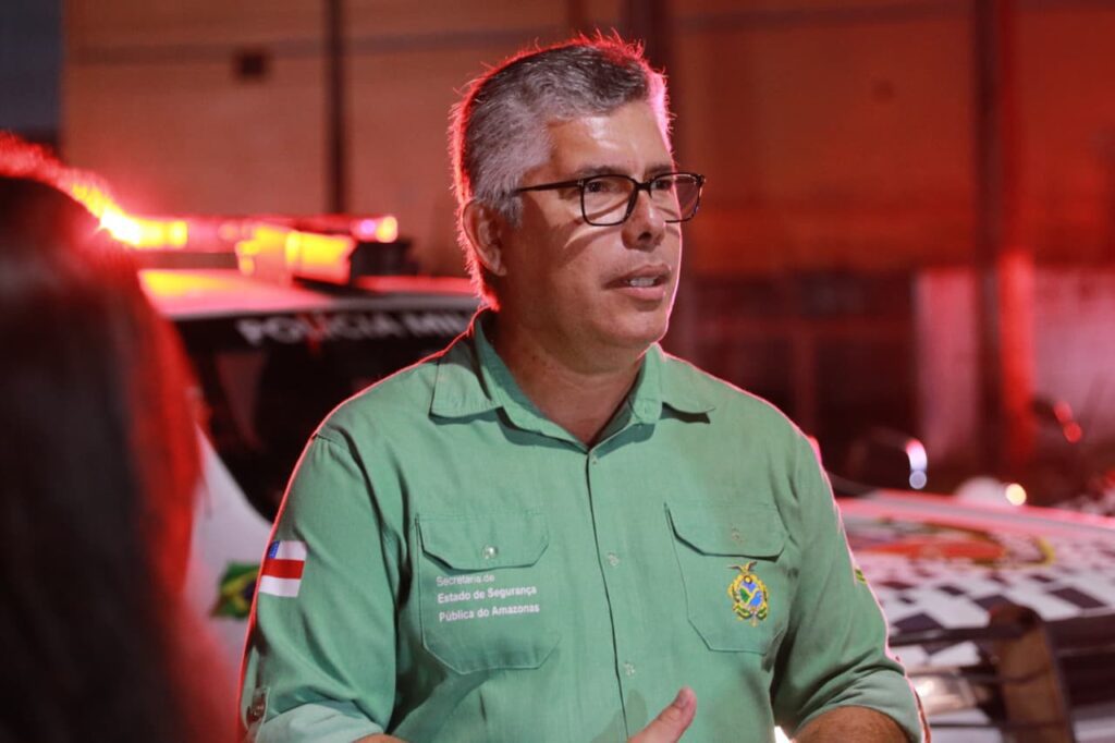 SSP AM SECRETARIO INTERINO SSP AM ANEZIO PAIVA OPERACAO SEGURANCA PRESENTE VISIBILIDADE POLICIAL FO